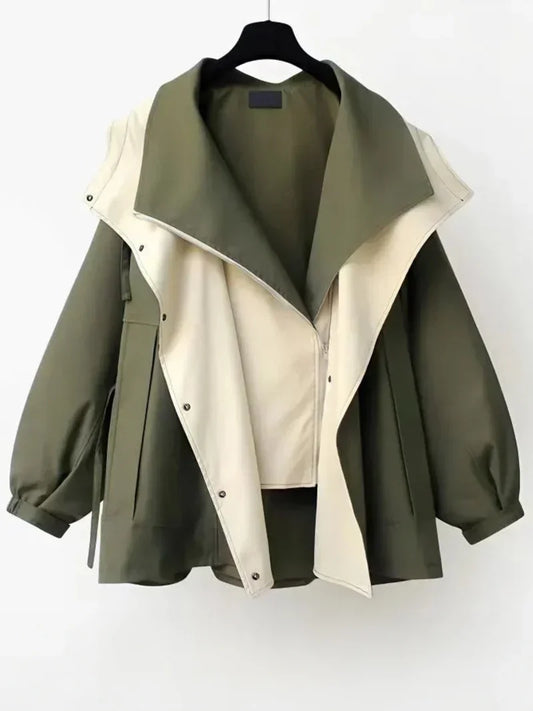 Lilian – stilfuld vandafvisende trenchcoat