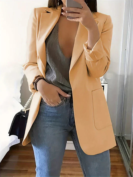 Afslappet oversized lyra blazer