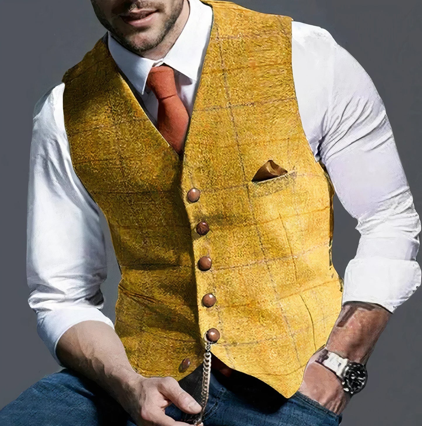 Elegant let ternet vest - alexander