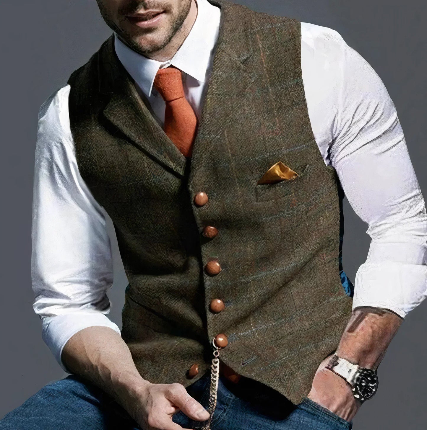 Elegant let ternet vest - alexander