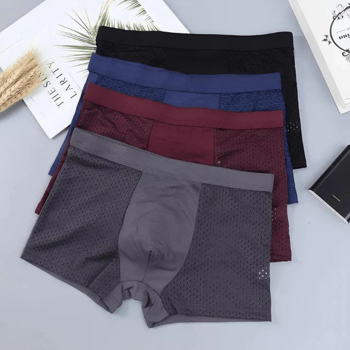 Max - bambus boxershorts sæt i trendy farver