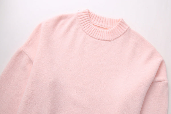 Gisela | pink behagelig sweater