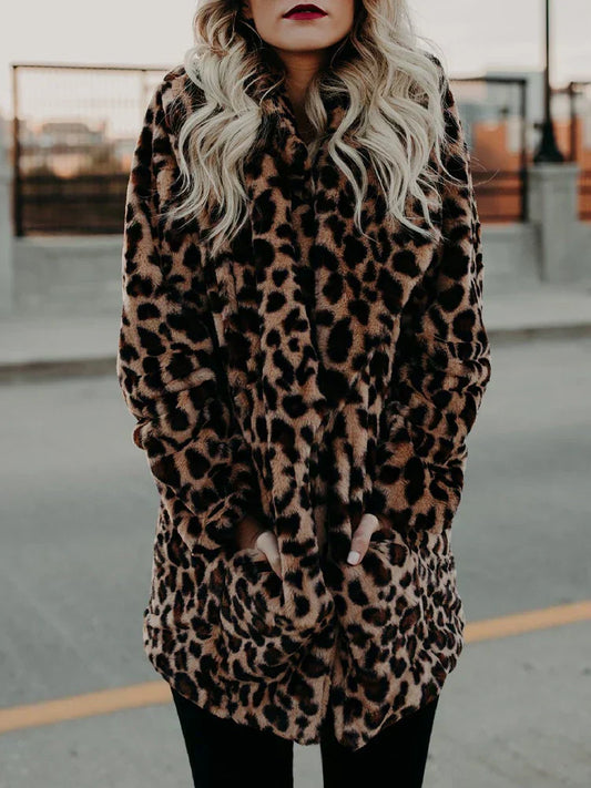 Leopardprint jakke fra sophie