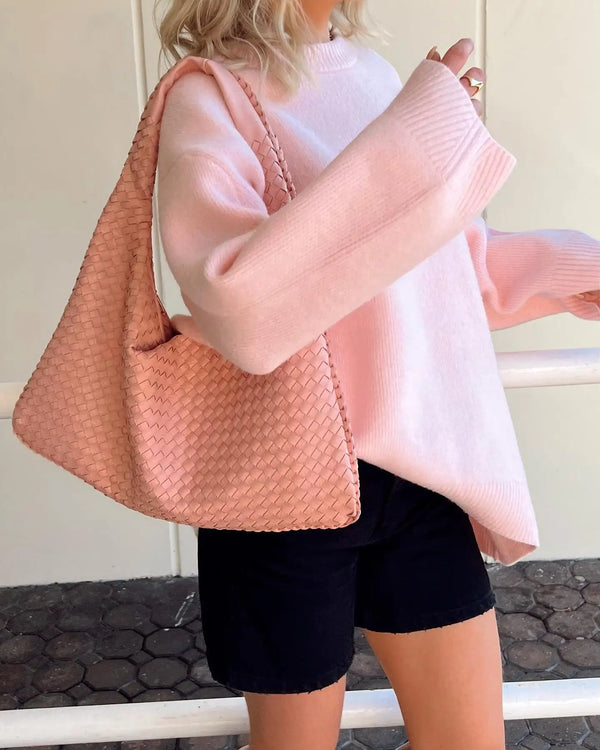 Gisela | pink behagelig sweater