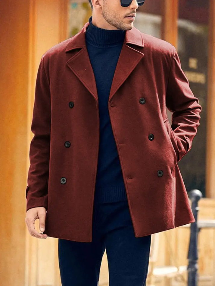 Miles - stilfuld trenchcoat til mænd med klassisk design