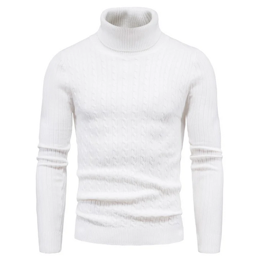 Herre rullekrave sweater - kafen