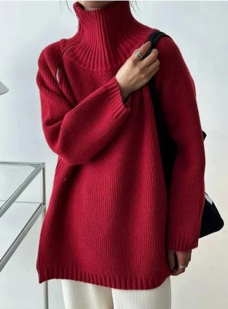 Pixie | højhalset sweater