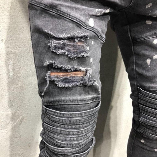 Mezt - ripped jeans til mænd