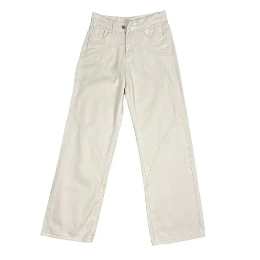 Shelia - alsidige straight baggy jeans