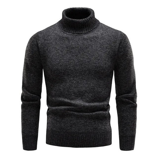 Olav - behagelig og elegant herre rullekrave sweater