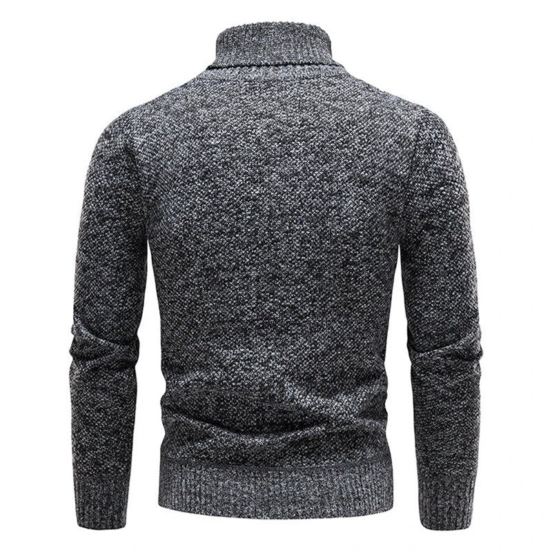 Olav - behagelig og elegant herre rullekrave sweater