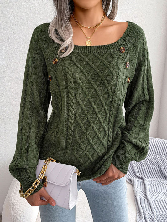 Siena - alsidig damestrikket sweater