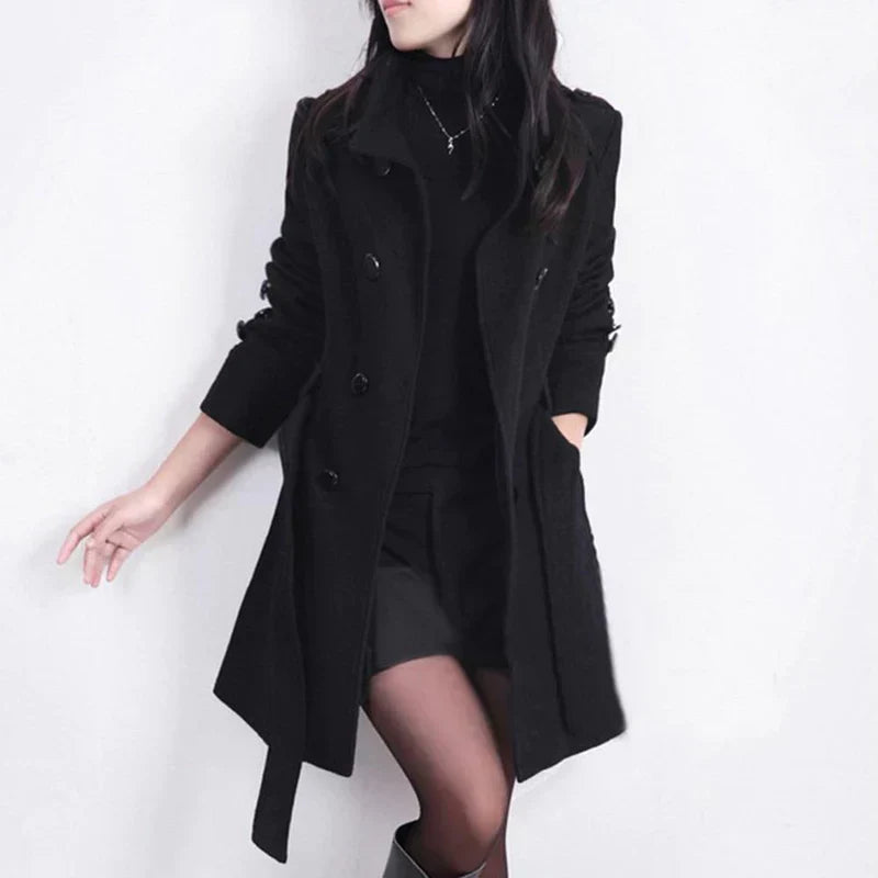 Lilyana – Elegant trenchcoat til kvinder