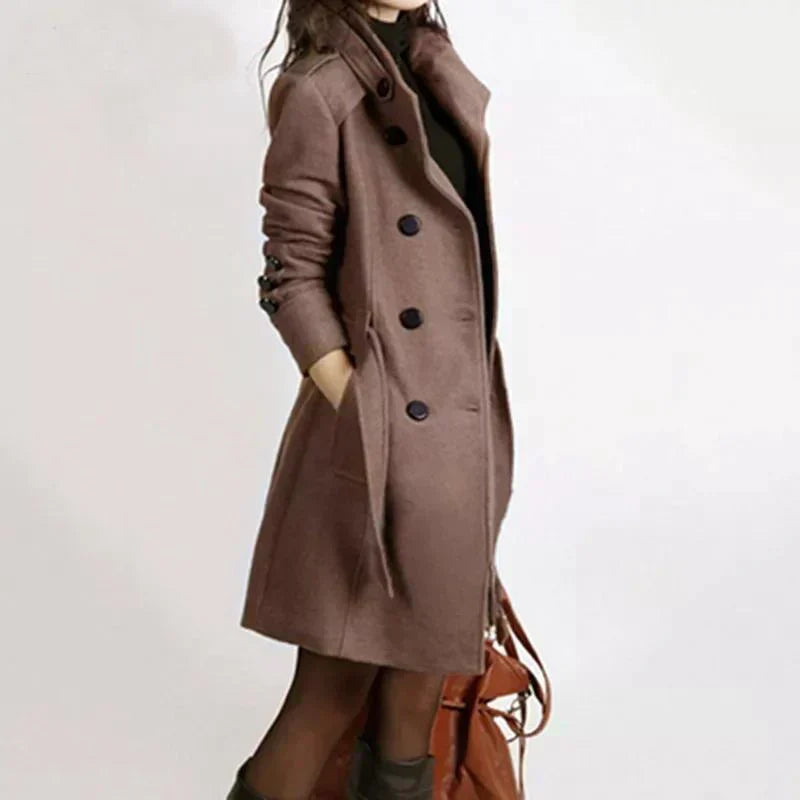 Lilyana – Elegant trenchcoat til kvinder