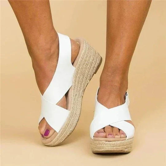 Sommerlige - smarte elegante espadrillesandaler